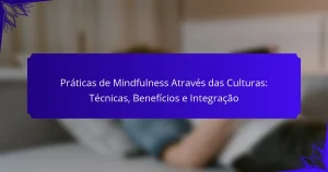 Práticas de Mindfulness Através das Culturas: Técnicas, Benefícios e Integração
