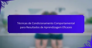 Técnicas de Condicionamento Comportamental para Resultados de Aprendizagem Eficazes